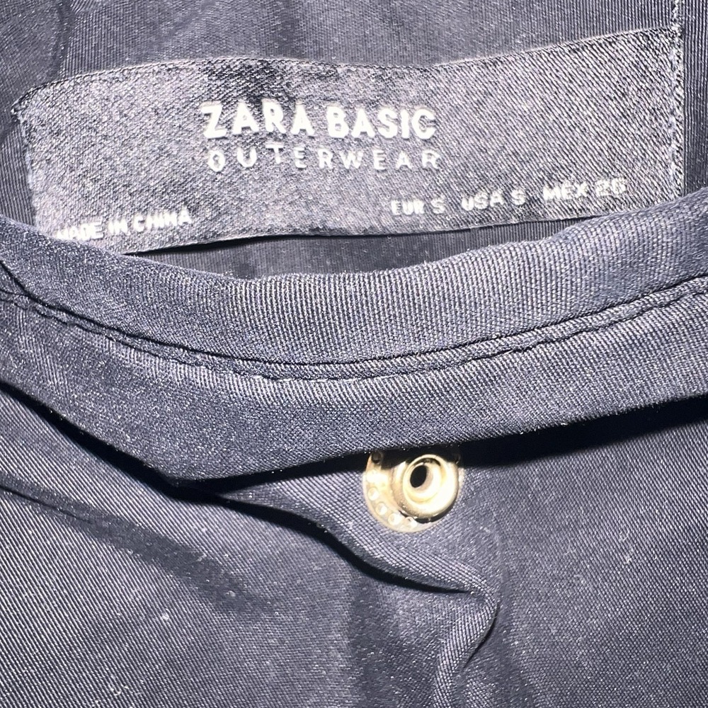 Zara Basic Outerwear Small Down Feather Duvet Puf… - image 4